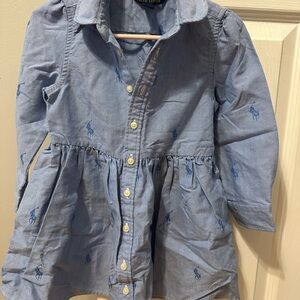 Polo by Ralph Lauren Light Blue Dress